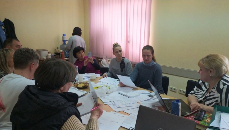 Working meetings with participants of the project "You should know about tuberculosis" in Kyiv
