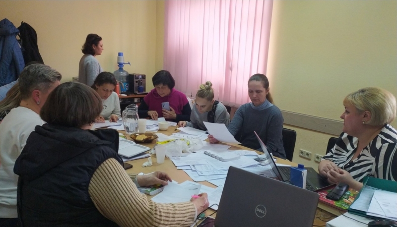 Working meetings with participants of the project "You should know about tuberculosis" in Kyiv