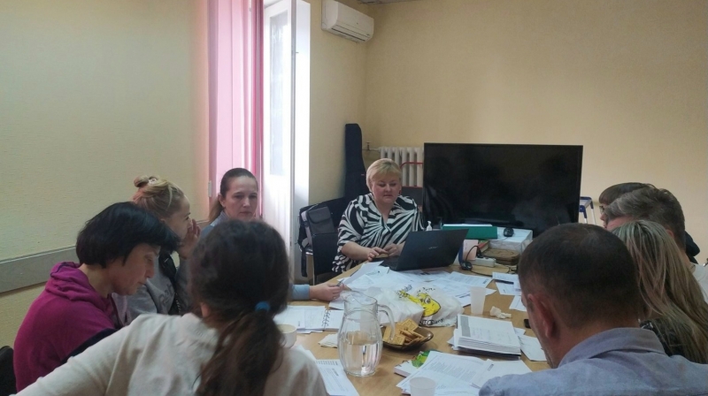 Working meetings with participants of the project "You should know about tuberculosis" in Kyiv